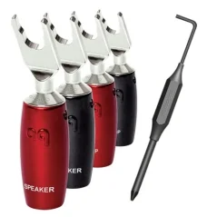 Audioquest SureGrip series 507 BFA spade silver