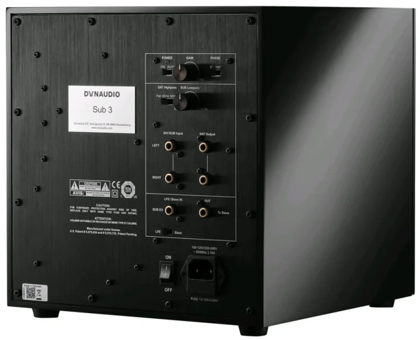 Dynaudio Sub 3 čierna