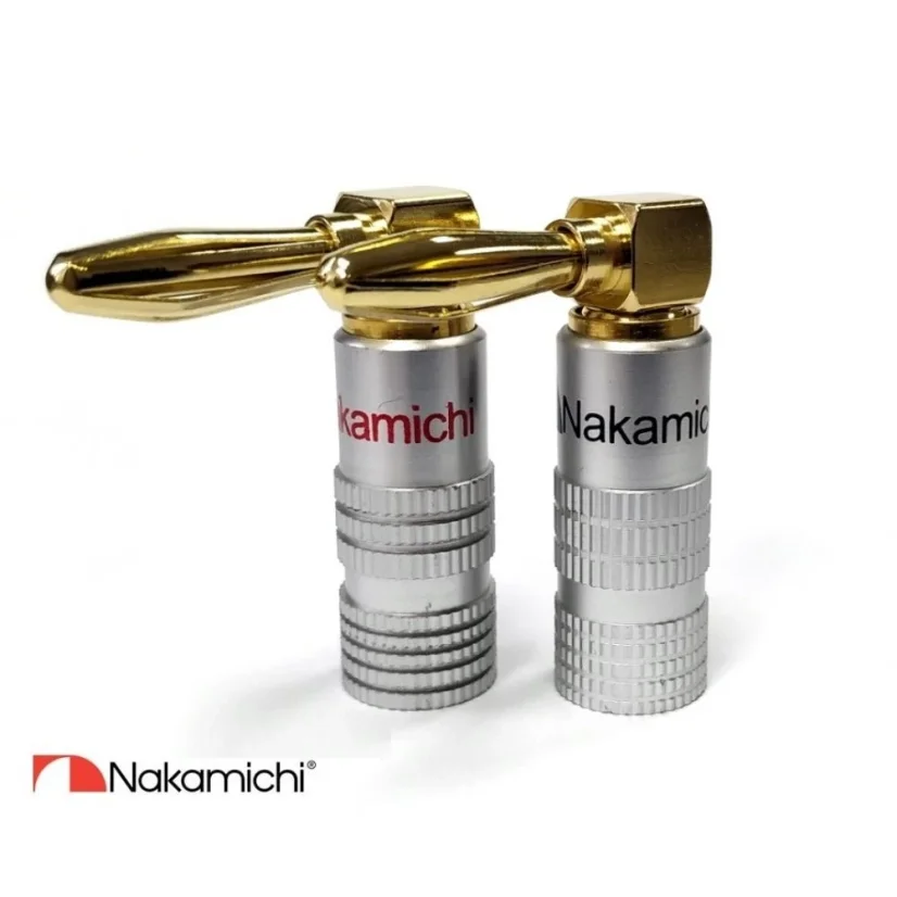 Nakamichi Banana Plugs Angle N0534A