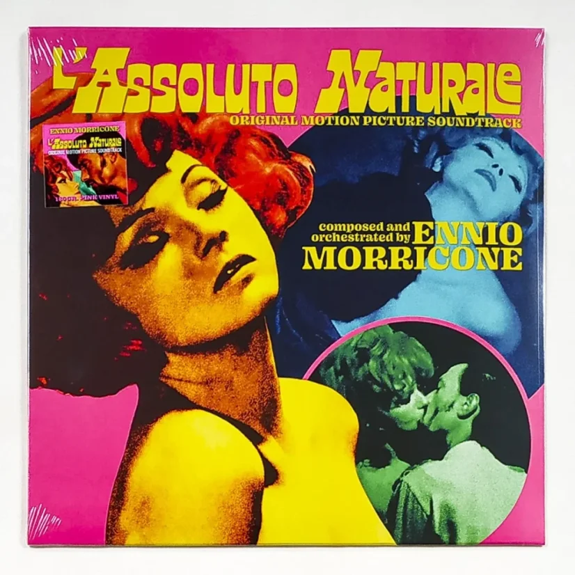 VINYL ENNIO MORRICONE  - L'ASSOLUTO NATURALE Pink Vinyl LP