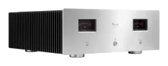Vincent SP-332 – hybridný stereo koncový zosilňovač 2 × 250 W s XLR a VU metrami strieborný