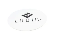 LUDIC Anti-Static Felt Slipmat – antistatická podložka na gramofón biela