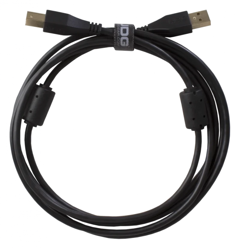 UDG Ultimate Audio Cable USB 2.0 A-B Black Straight 1m