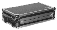 UDG Ultimate Flight Case Pioneer DDJ-1000 Silver Plus (Laptop shelf + Wheels)