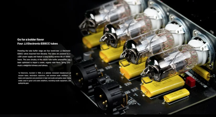 FiiO WARMER R2R Tube DAC Čierna