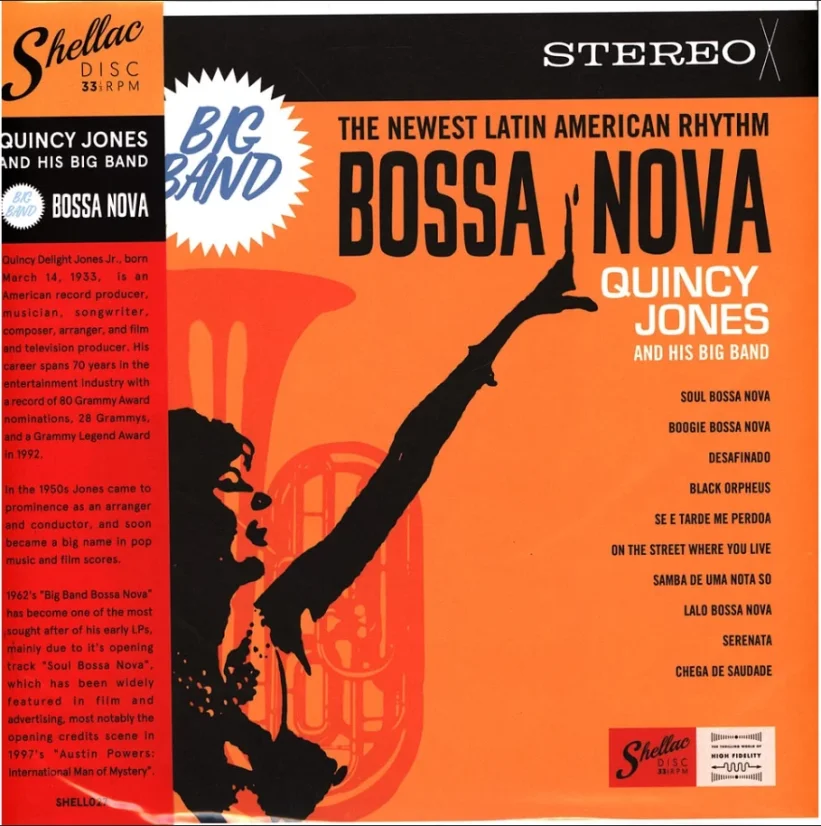 VINYL QUINCY JONES - BOSSA NOVA VINYL QUINCY JONES - BOSSA NOVA