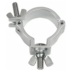 Showtec 50 mm Compact Half Coupler Strieborná
