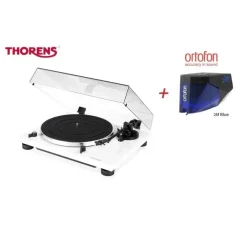 Thorens TD 201 White + Ortofon 2M BLUE Piano white 