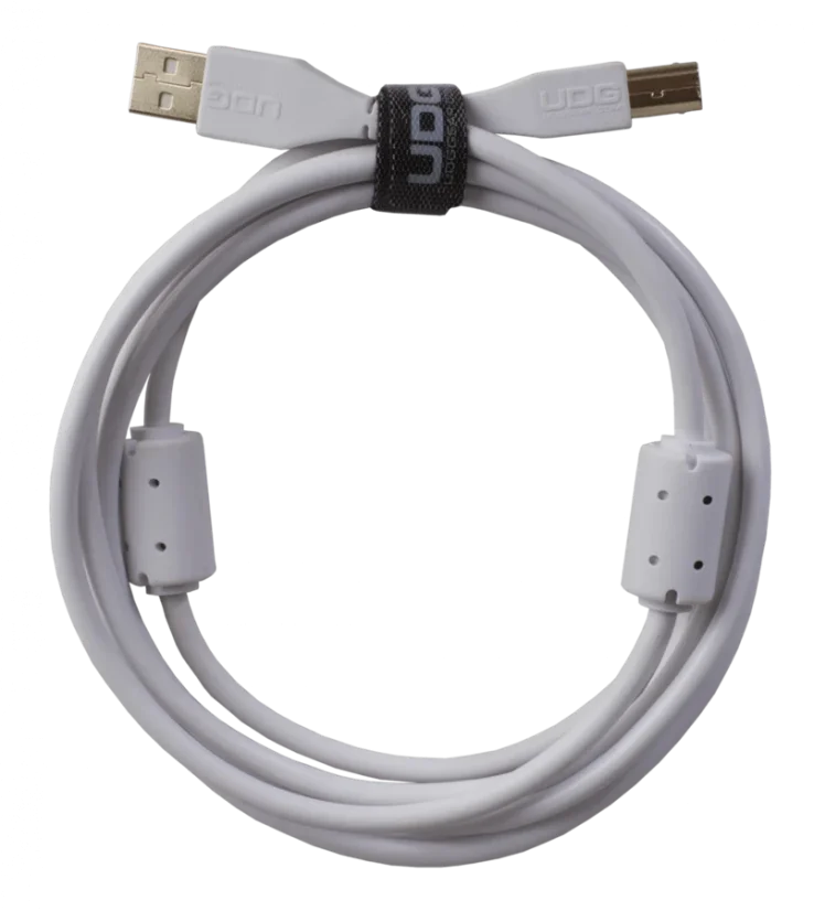 UDG Ultimate Audio Cable USB 2.0 A-B White Straight 1m UDG Ultimate Audio Cable USB 2.0 A-B White Straight 1m