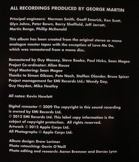 VINYL Beatles • Past Master (2LP)