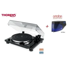 Thorens TD 201 Black + Ortofon 2M BLUE Piano black 