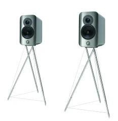 Q Acoustics Concept 300 strieborné/eben