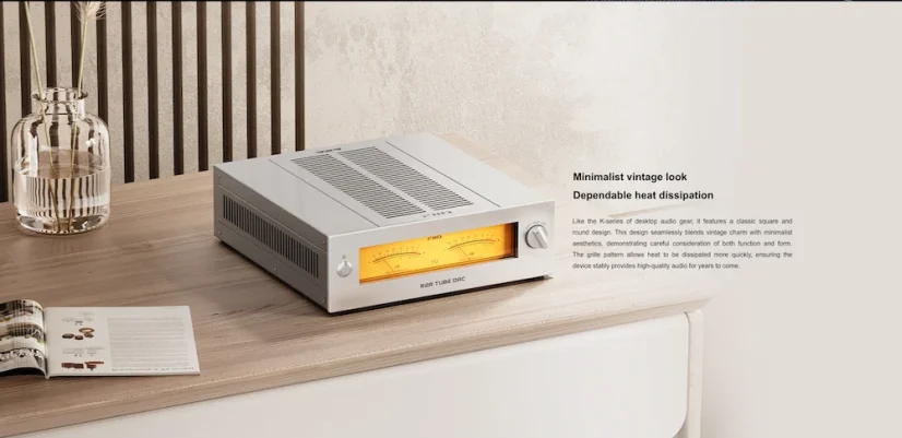 FiiO WARMER R2R Tube DAC Strieborná