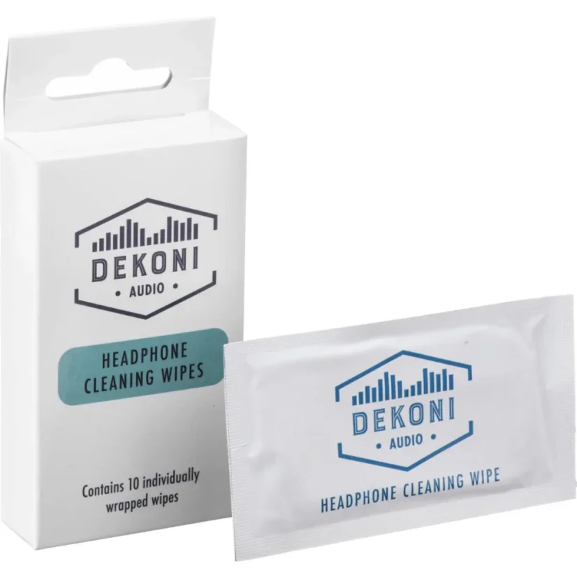 DEKONI AUDIO Headphone Wipes 10 Pack