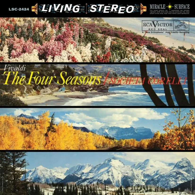 Analogue  Production Vivaldi - The Four Seasons / Societa Corelli* 