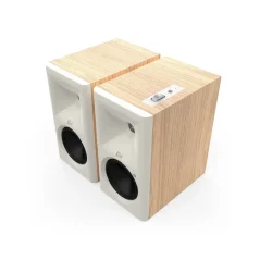 Klipsch The Fives II – aktívne Hi-Fi reproduktory s Dolby Atmos, HDMI 2.1 a streamingom červený dub