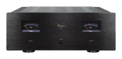 Vincent SP-332 – hybridný stereo koncový zosilňovač 2 × 250 W s XLR a VU metrami čierny