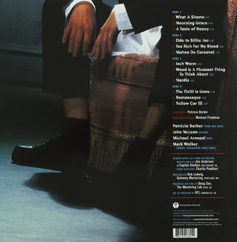 VINYL PATRICIA BARBER - CAFE BLUE   (180G REMASTERED / 2 - LP High Quality)