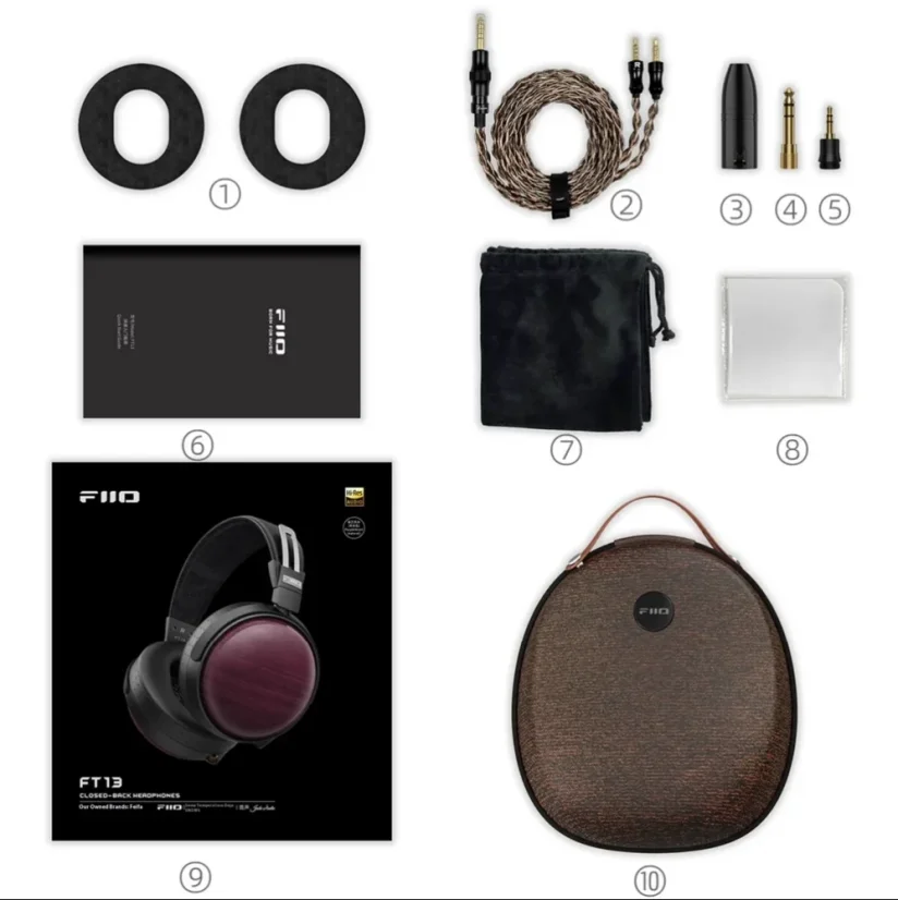 FiiO FT13 Čierna