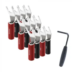 Audioquest SureGrip 100 vidličky (set po 12 ks) silver