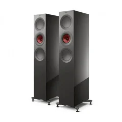 KEF R7 Meta šedá / červený menič