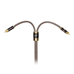 Dynavox Black Line stereo RCA / cinch kábel 1 m