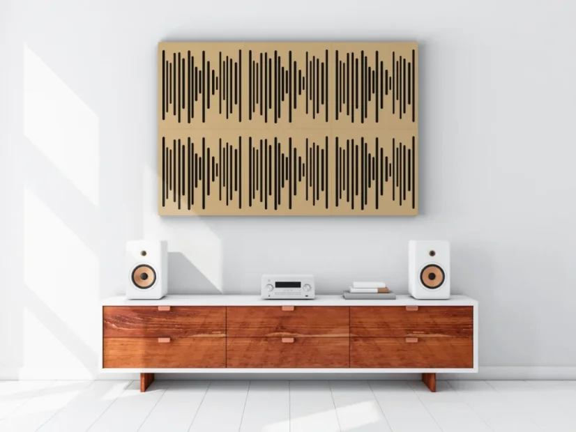 Vicoustic VicPattern Ultra Wavewood Dark Wenge, pack 3 ks