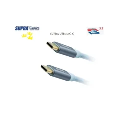 SUPRA  USB 3.2 High Speed C-C 1 m