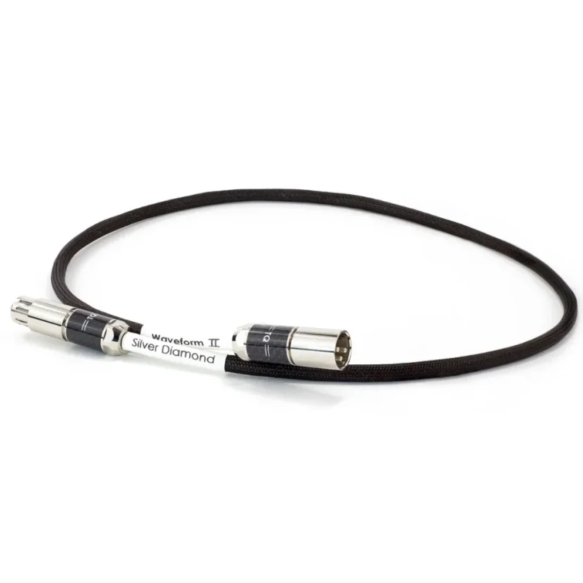 Tellurium Q SILVER DIAMOND WAVEFORM II DIGITAL XLR CABLE 1.5m