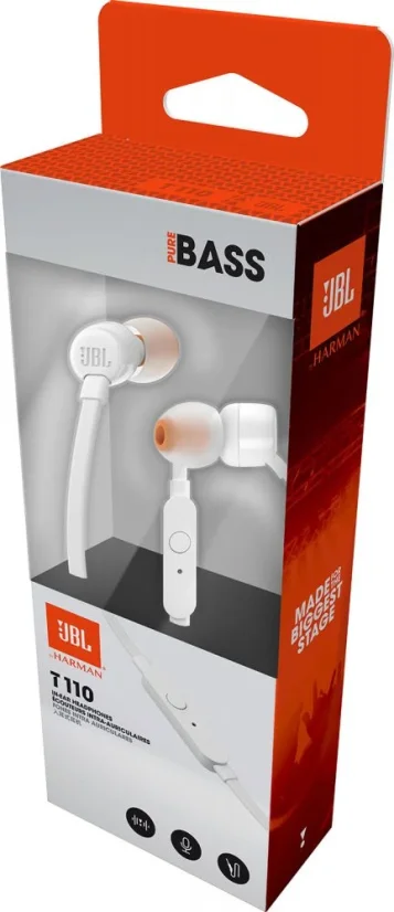 JBL T110 White