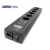 SUPRA  MAINS BLOCK MD06-EU/SP SPC BLACK SWITCH - Silver Edition
