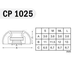 SpinFit CP1025 veľkosť S
