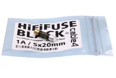 cable4 HiFiFuse BLACK – Single Crystal Silver + Copper Nano Fuse 6.3A