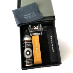 Simply Analog VINYL RECORD CLEANING BOX SET WOOD