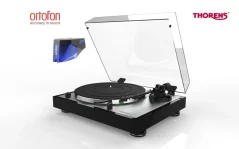 Thorens TD 402 DD + Ortofon 2M BLUE Piano black