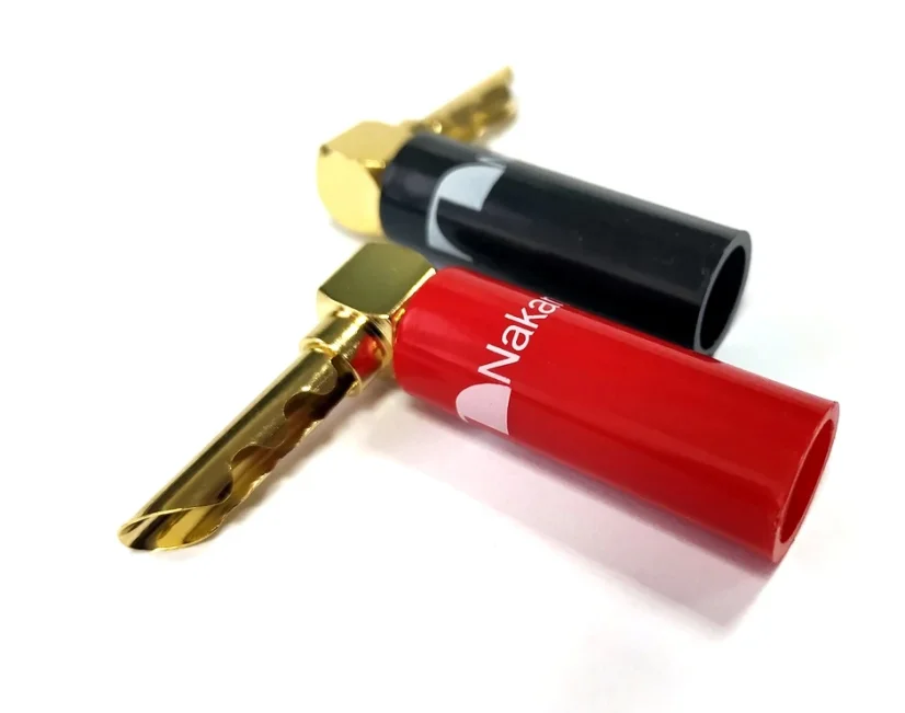 Nakamichi Banana Plugs Angle N0533AE