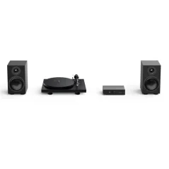 ProJect Colourful Audio System 2 - All-in-one Hi-Fi systém s gramofónom Satin Black