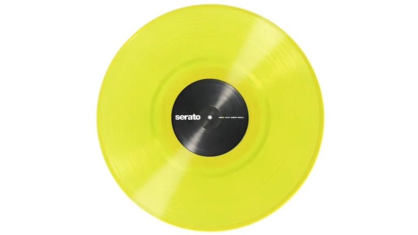 Serato Performance vinyl Yellow Serato Performance vinyl Yellow