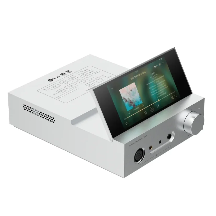Shanling EM7 Streaming Music Centre Strieborná
