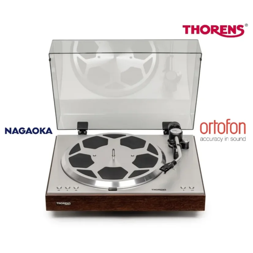 Thorens TD 404 DD Piano walnut