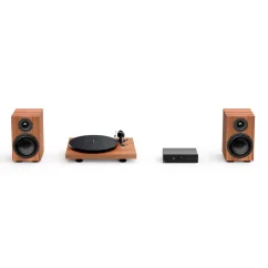 ProJect Colourful Audio System 2 - All-in-one Hi-Fi systém s gramofónom Walnut