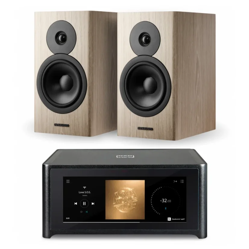 STEREOSET NAD M10 V3 + Dynaudio Evoke 20 Blonde Wood STEREOSET NAD M10 V3 + Dynaudio Evoke 20 Blonde Wood