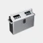 Mondo Speaker Large Metal Grey