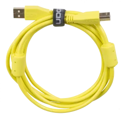 UDG Ultimate Audio Cable USB 2.0 A-B Yellow Straight 1m