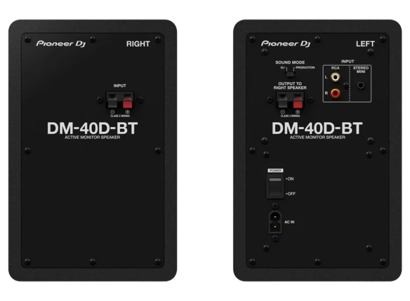 Pioneer DJ DM-40D BT Black