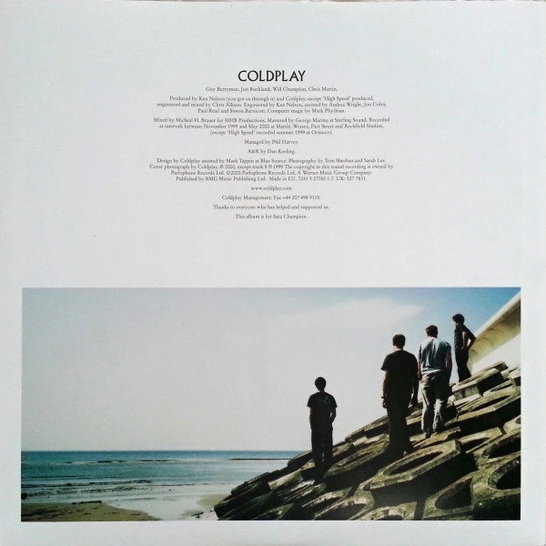 VINYL Coldplay • Parachutes 1LP