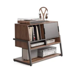 Fitueyes Eiffel RS10 Record Player Stand Walnut