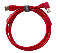 UDG Ultimate Audio Cable USB 2.0 A-B Red Angled 1m