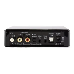 ProJect Optical Box E Phono Čierny