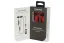 av:link sluchátka In-Ear Magnetic, hands free, černá metalíza